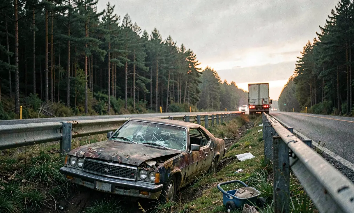 1974 King family car accident