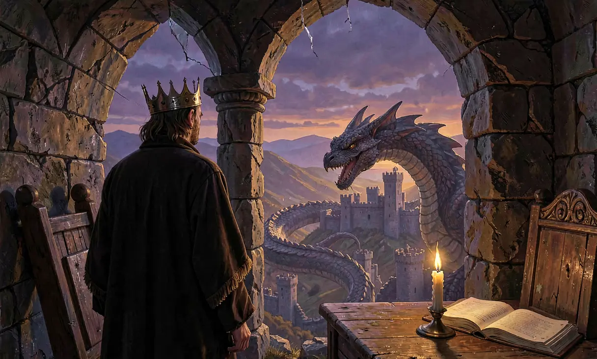 The Eyes of the Dragon–Dark Tower mythic arc